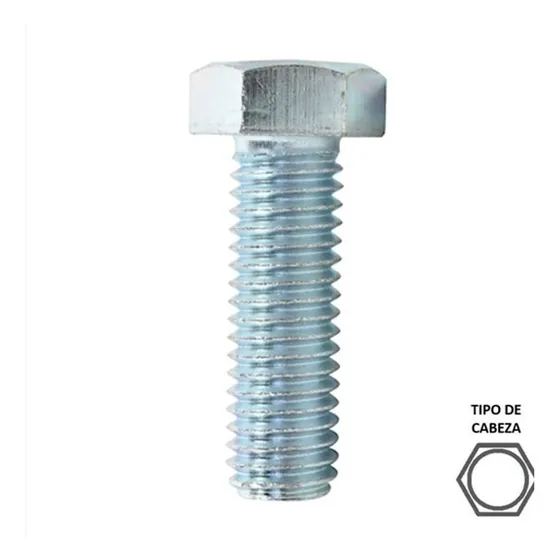 Tornillo Maquina Hexagonal Nc 3/4  X 12  20 Pzs * 10 Hilos