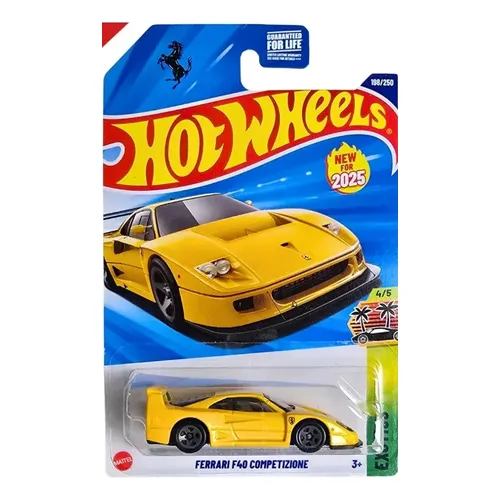 Hot Wheels Ferrari F40 Competizione 15台 Hot Wheels Ferrari F40 Competizione 2025 Rojo | MercadoLibre