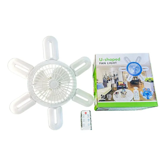 Ventilador Lampara Led