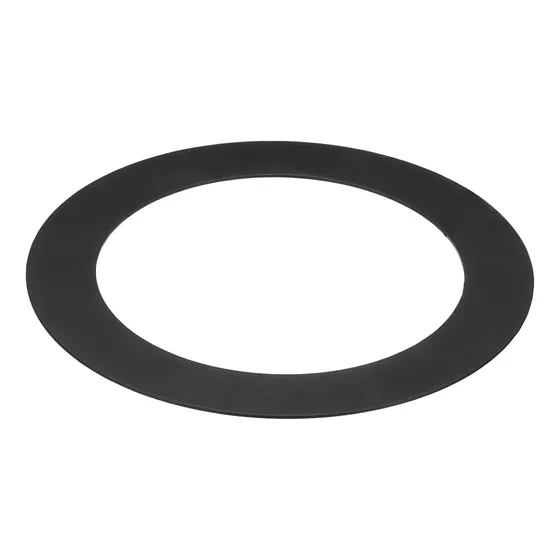 Anillo De Luz Negro Para Techo Empotrado De 10.8 Cm