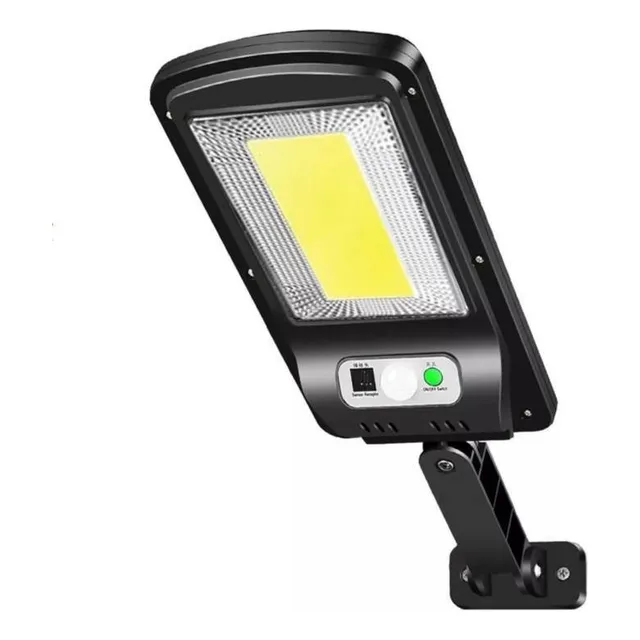 Lampara Solar Jardin Seguridad Recargable Celula Automatica