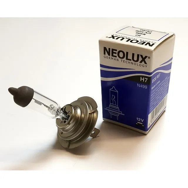 Lampara Osram Neolux H7 24v 70w P/ Camiones Alemana  Px26d