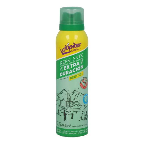 Repelente De Insectos En Spray Jupiter Extra Duración 165ml