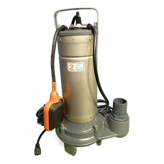Bomba Sumergible 1.5 Hp Achique Con Cuchilla Trituradora Leo