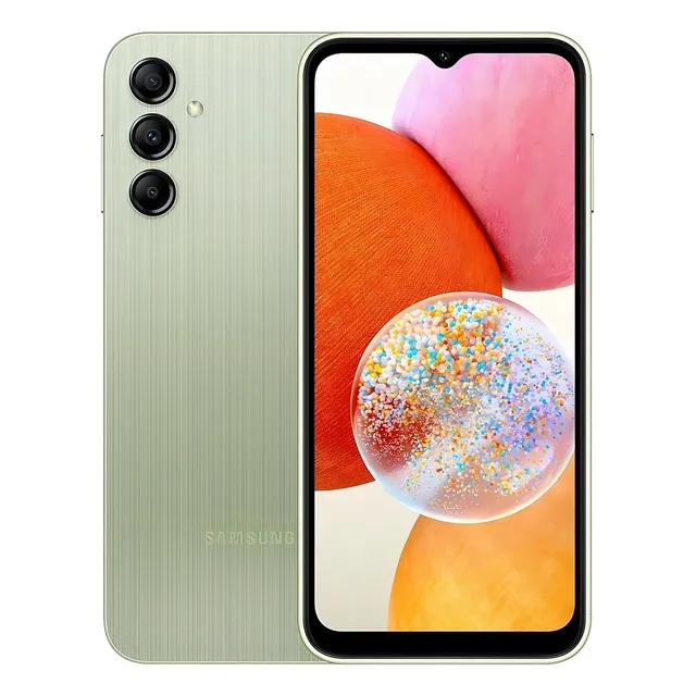 Samsung Galaxy A14 4G (MediaTek) Dual SIM 128 GB verde-lima 4 GB RAM