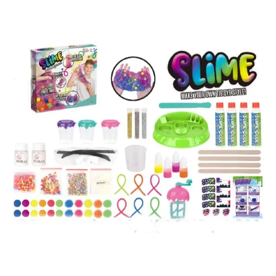 Kit Slime Genérica Fcj1026644 - Diversión Creativa 34x31x8cm
