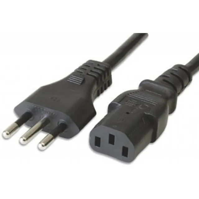 Cable Poder Corriente Tipo C13 Triple Ac