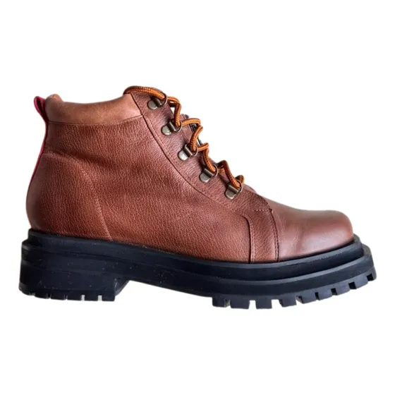 Botas Terra Marrón - Botas De Cuero Para Mujer - Bona
