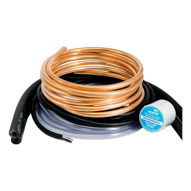 Kit De Instalación Para Aire Acondicionado Caño  1/2 1/4 X3m