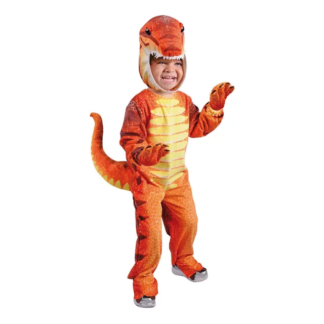 Difraz De Dinosaurio Naraja, Verde Para Bebe Y Niños