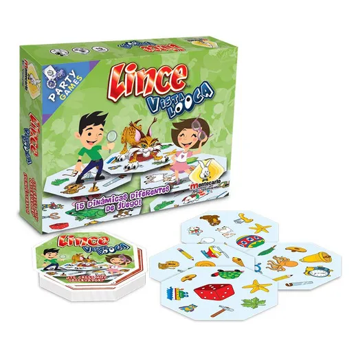 Lince Vista Loca Juego Mesa Modular Agilidad Visual Novedades Montecarlo