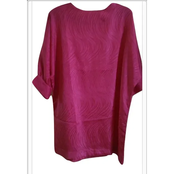 Vestido Camisero Vintage Rojo Coral Us$12,00
