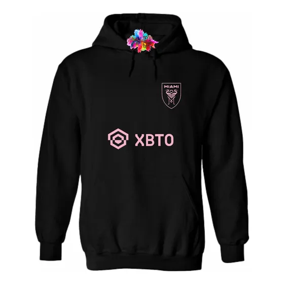 Sudadera Messii Inter Miami Hoodie Unisex Logos