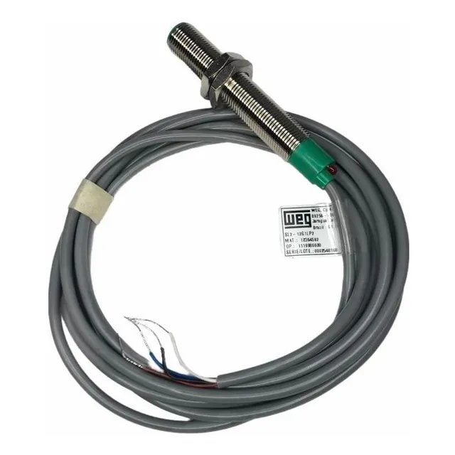 Sensor Indutivo Faceado 12mm Pnp Na+nf 10-30vcc Sl2-12g1lp2
