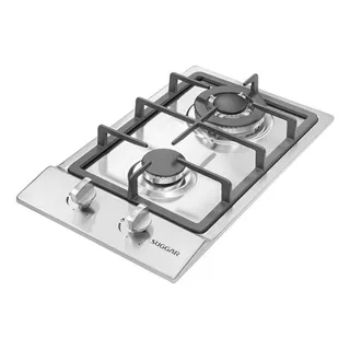 Fogão De Mesa Cooktop 2 Bocas Aço Inox à Gås Suggar Cor Cinza (dupla Voltagem) Fogão De Mesa Cooktop 2 Bocas Aço Inox à Gås Suggar Cor Cinza (dupla Voltagem)