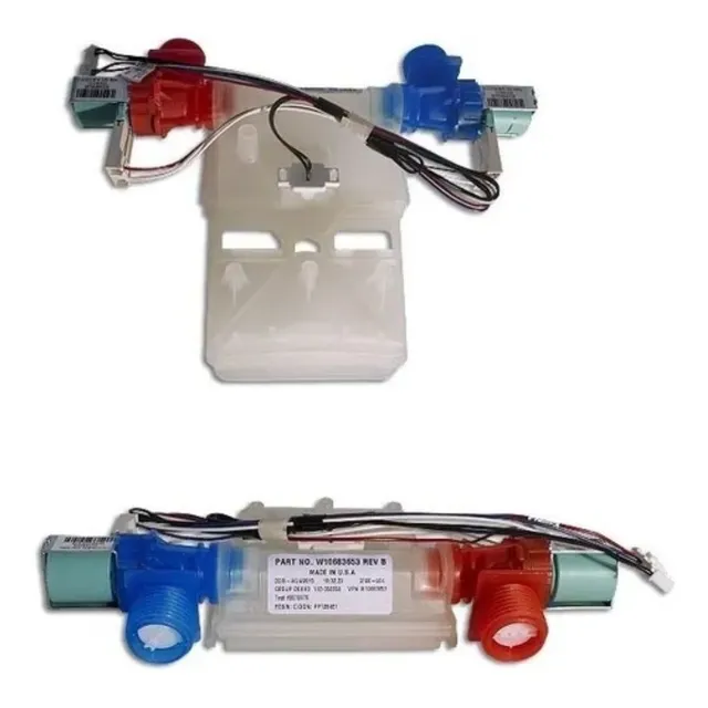 Valvula Agua Lavadora Whirlpool Con Roseador W1068365
