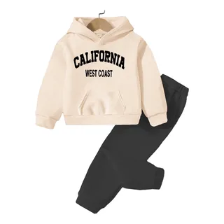 Conjunto Moletom Infantil Peluciado CalifĂłrnia Conjunto Moletom Infantil Peluciado CalifĂłrnia