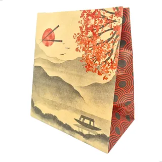 Saco Kraft Oriental JaponĂȘs Delivery 25x15x29 Cm - 50un Saco Kraft Oriental JaponĂȘs Delivery 25x15x29 Cm - 50un