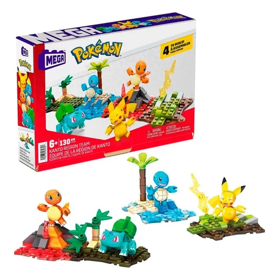 Pokemon Mega Kanto Region Team 130