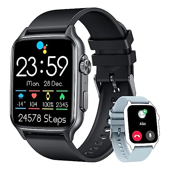 Smart Watch Men Fitness Tracker: 2.0 Touch Screen Kgvqr