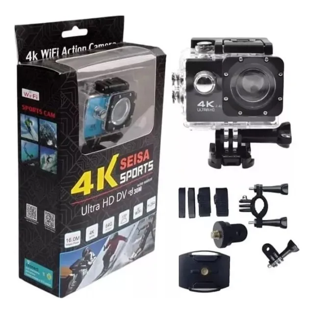 Camara De Video 4k Deportiva Para Moto Nuevo Tienda Física