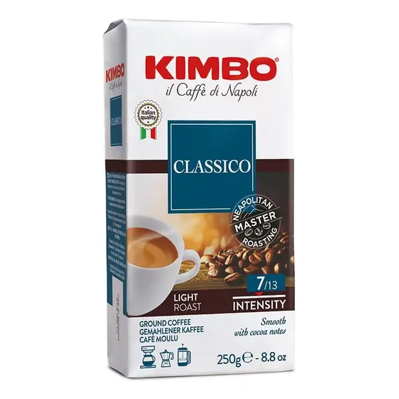 Café Kimbo Classico - Grano Molido 250 Gr | Cuotas sin interés
