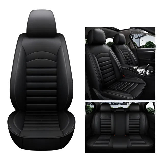 Fundas De Asiento De Auto De Cuero De Calidad Universal Kit