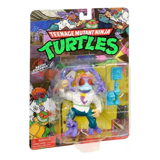 Tortugas Ninja Baxter Stockman Figura De Accion