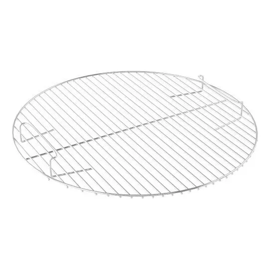 Grelha Redonda 54cm Aço Cinza Naterial