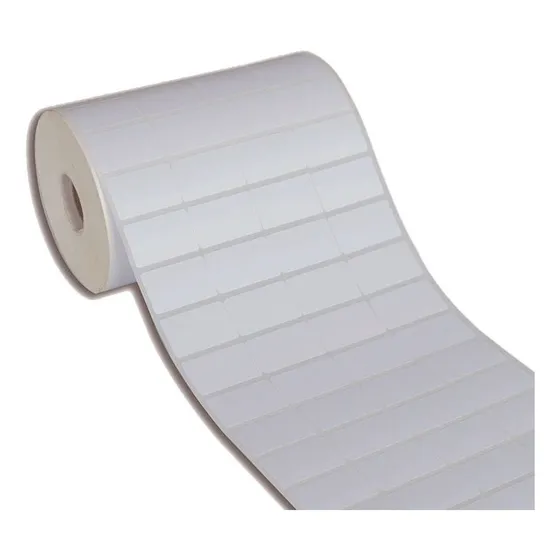Etiqueta 25x15mm 4 Colunas Térmica Sem Ribbon - Rolo C/ 6666 Cor Branco