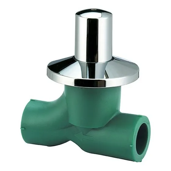 Llave Esferica Con Campana Cromo Acqua System Dema 20mm