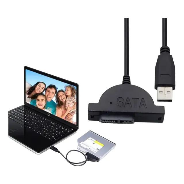 Grabadora Externa Usb Cd Dvd Lectora Nuevo Cable Regalo Plateado
