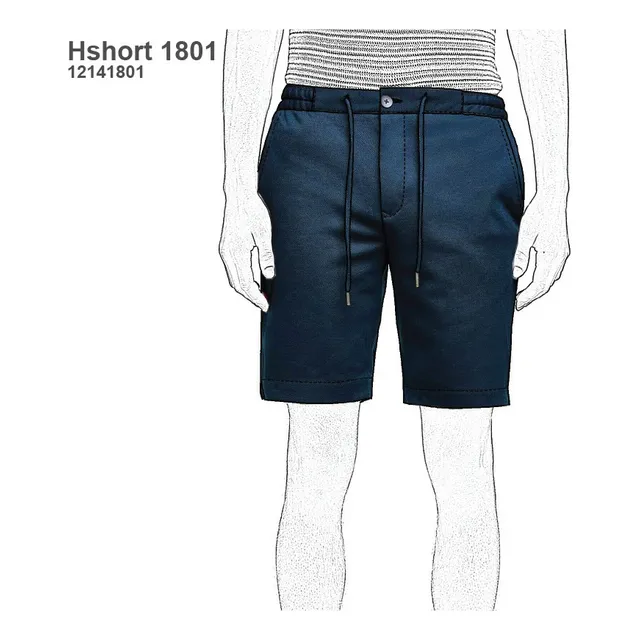 Molde, Patrón Bermuda Clasico Hombre