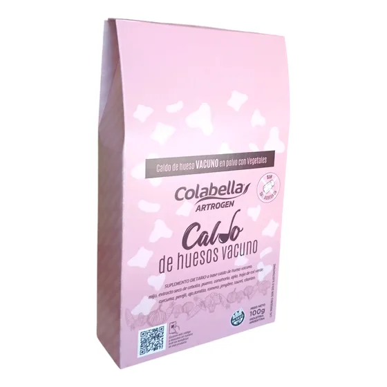 Caldo De Huesos Vacuno En Polvo Colabella 100g Sin Tacc
