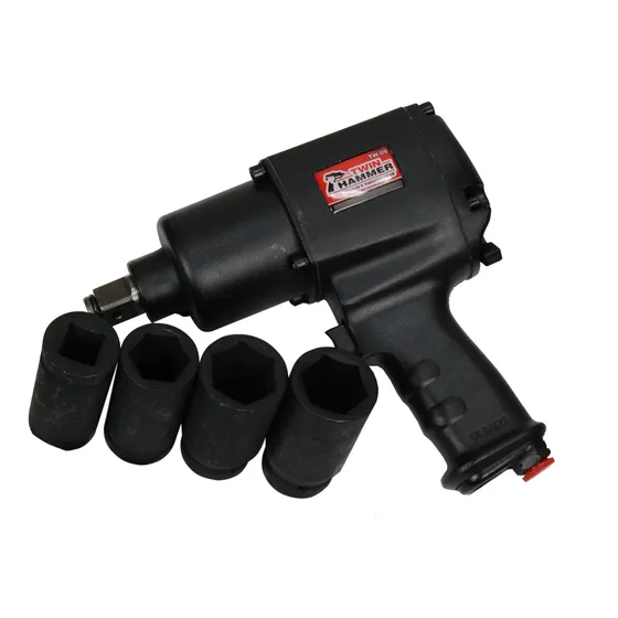 Chave Pneumática De Impacto Twin Hammer Tw09 3/4 Curta 140kg