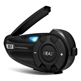 Intercomunicador Bluetooth Para Moto Radio Fm 800m Ejeas Q2 Intercomunicador Bluetooth Para Moto Radio Fm 800m Ejeas Q2