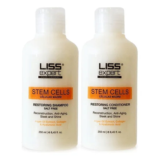 Kit Shampoo Y Acondicionador Celulas Madre Liss Expert 250ml