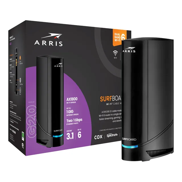 Combo De Módem-router Por Cable Arris G20 Docsis 3.1 Wifi 6