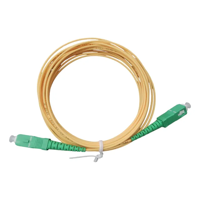Jumper Sc Apc- Sc Apc 5 Mtrs  Para Fibra Óptica  (75 Pzas)
