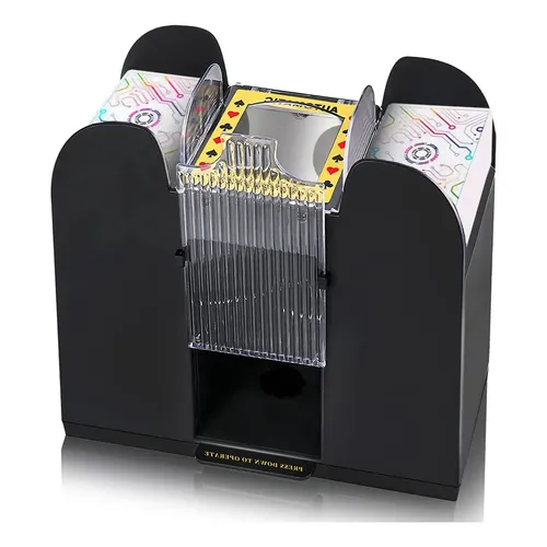 Barajador Automático De Cartas Con Batería Recargable De 2000 MAh – Bajo Ruido, Válido Para Póker, Blackjack Y Texas, Hasta 2500 Usos
