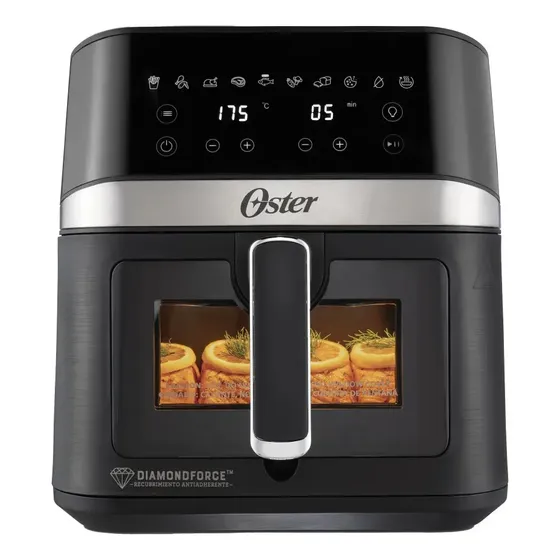 Freidora De Aire Digital Oster, Diamondforce, 6l Ckstaf60wdd