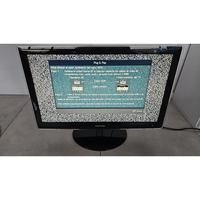 Monitor Tv 27  Samsung Syncmaster P2770hd Full Hd Lcd Negro