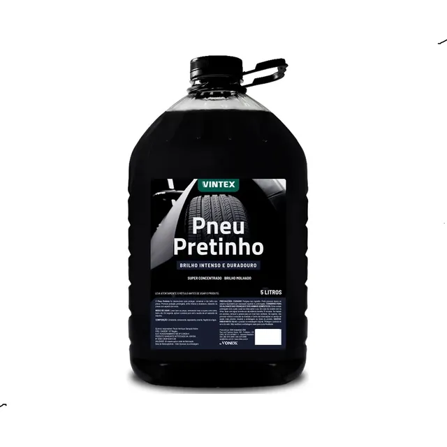 Neumático Vintex Vonixx Intense Gloss, color negro, 5 litros, color negro