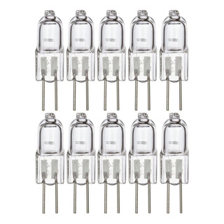 De Bombilla Halógena G4 T3 Lighting 12 Volt, 10 Unidades De Bombilla Halógena G4 T3 Lighting 12 Volt, 10 Unidades