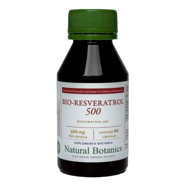 Bioresveratrol 500 60cap 500mg Resveratrol, Quercetin, Vit C