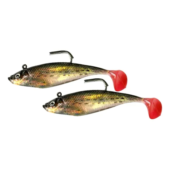 Señuelo Albatros Silicona 11cm 25gr X 2 Unidades Pescadito
