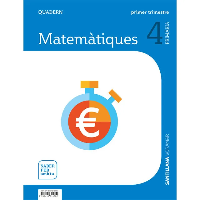 Quadern Matematiques 4 Primaria 1 Trim Saber Fer Amb Tu