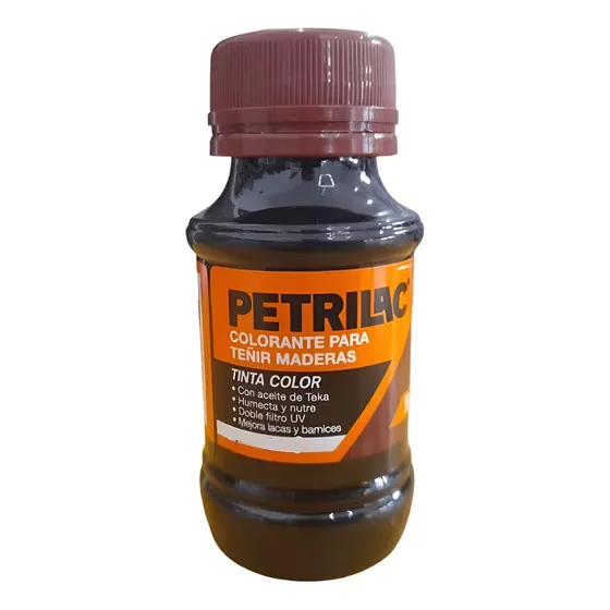 Colorantes Para Teñir Maderas Colores Petrilac - 60cc Color Roble Oscuro