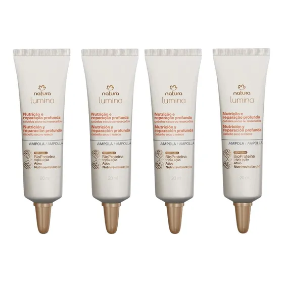 Ampollas Lumina Reparación Instantánea Natura - 4 X 20 Ml