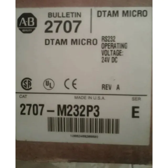Hmi Allen Bradley 2707 - M232p3 